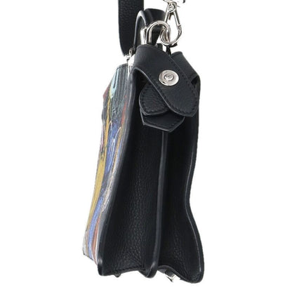 Fendi Picab Graphic Paint Shoulder Handbag — view 5