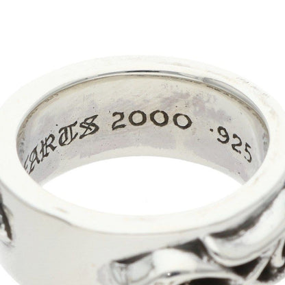 Chrome Hearts Dbl Narrow Vine Band Double Silver Ring — view 4