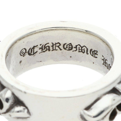 Chrome Hearts Dbl Narrow Vine Band Double Silver Ring — view 3
