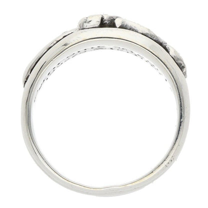 Chrome Hearts Dagger P Dmnd a Pave Diamond Silver Ring — view 5