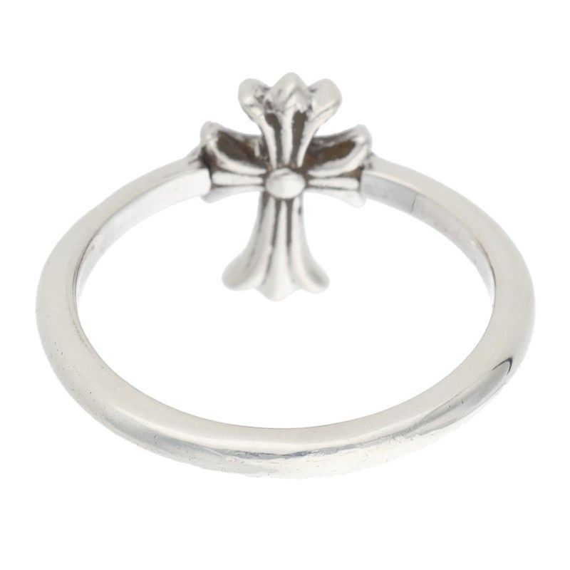 Chrome Hearts Bubblgm CH Crs Bubblegum CH Cross Silver Ring — view 2