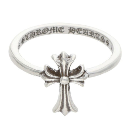Chrome Hearts Bubblgm CH Crs Bubblegum CH Cross Silver Ring