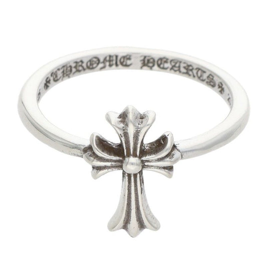 Chrome Hearts Bubblgm CH Crs Bubblegum CH Cross Silver Ring