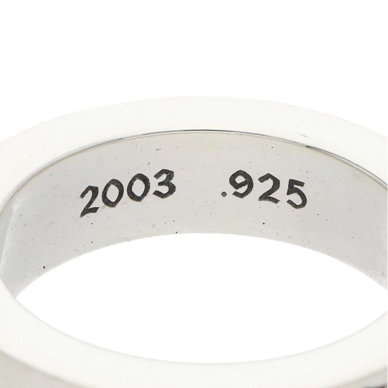 Chrome Hearts Spacer Forever Silver Ring — view 4