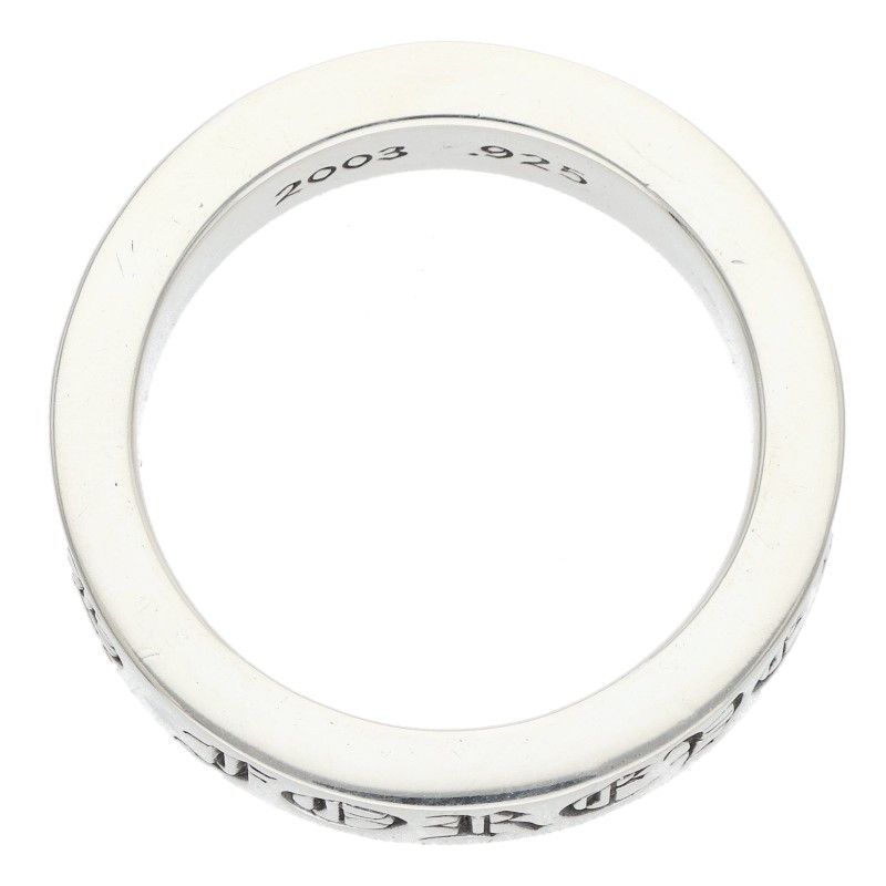 Chrome Hearts Spacer Forever Silver Ring — view 5