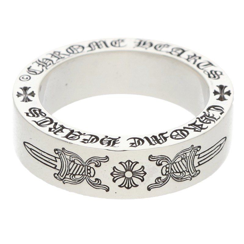 Chrome Hearts Spacer Dagger Silver Ring — view 2