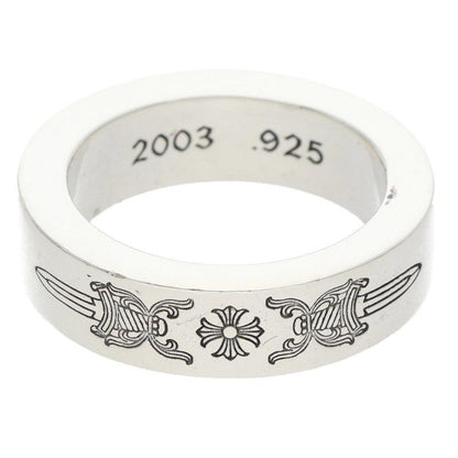 Chrome Hearts Spacer Dagger Silver Ring