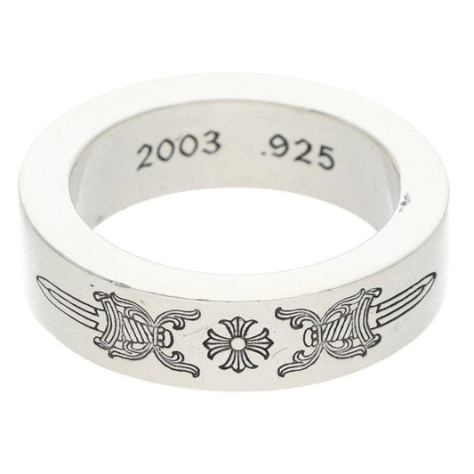Chrome Hearts Spacer Dagger Silver Ring
