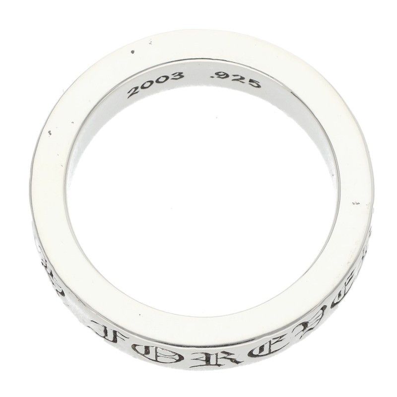 Chrome Hearts Spacer Forever Silver Ring — view 5