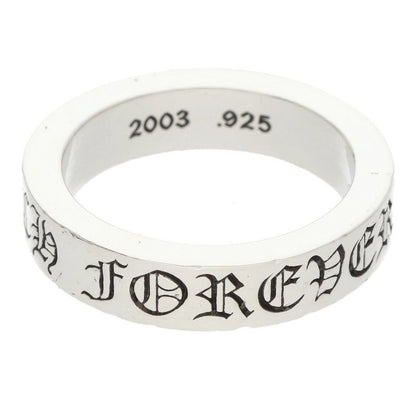 Chrome Hearts Spacer Forever Silver Ring