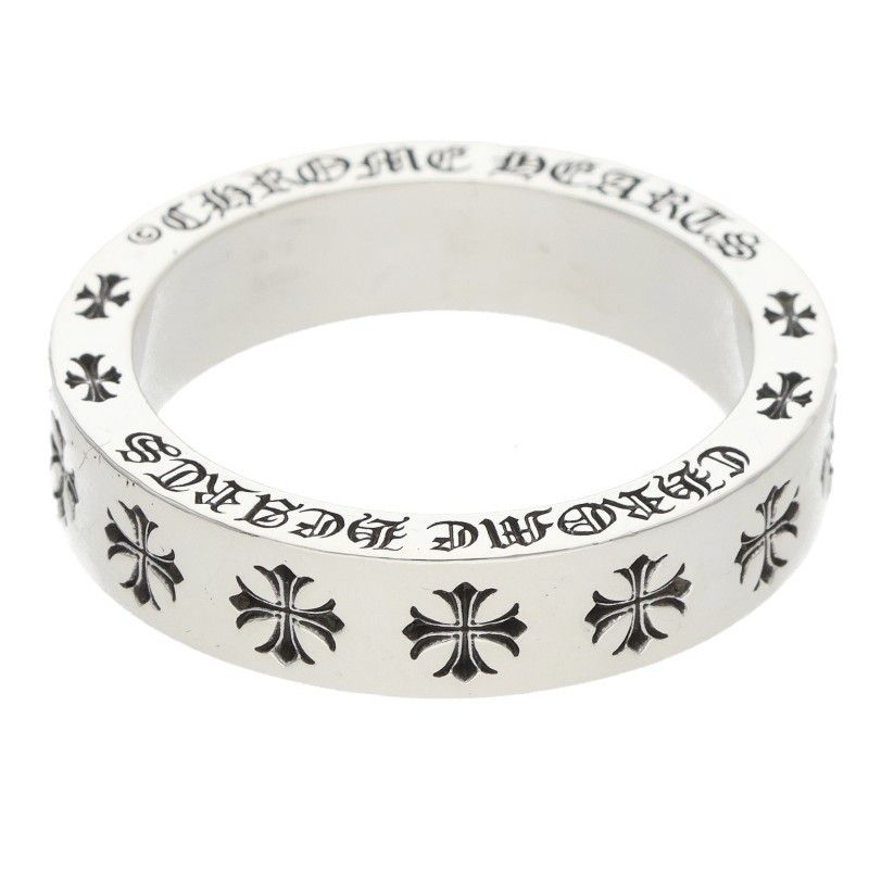 Chrome Hearts Spacer Forever Silver Ring — view 2