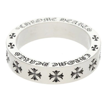Chrome Hearts Spacer Forever Silver Ring — view 2