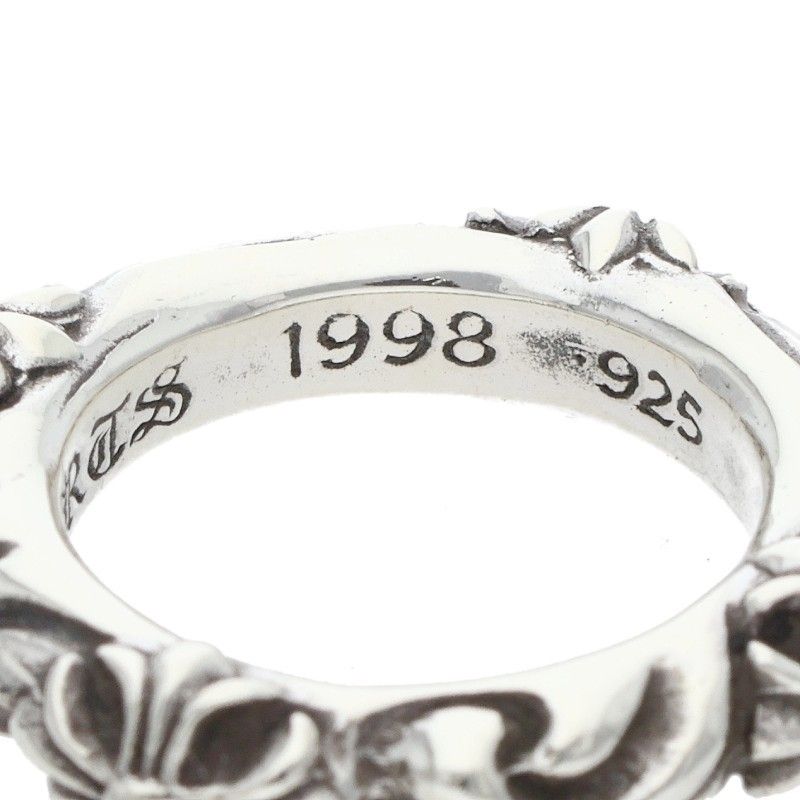 Chrome Hearts Sbt Band Silver Ring — view 4