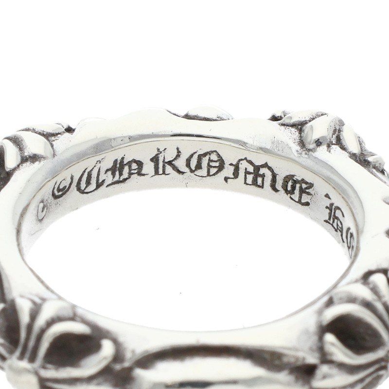 Chrome Hearts Sbt Band Silver Ring — view 3