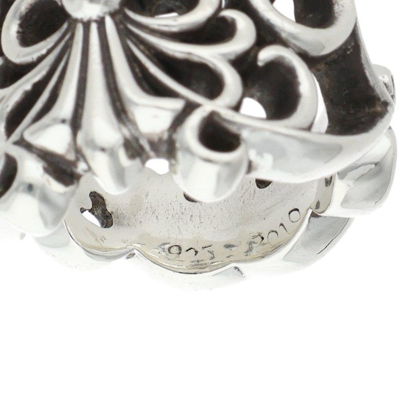 Chrome Hearts Rng Wrap Butterfly Silver Ring — view 4