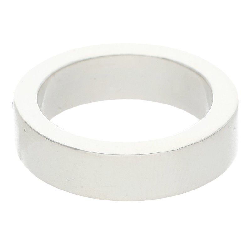 Chrome Hearts Spacer Pln Plain Silver Ring — view 5