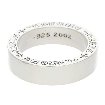 Chrome Hearts Spacer Pln Plain Silver Ring — view 4