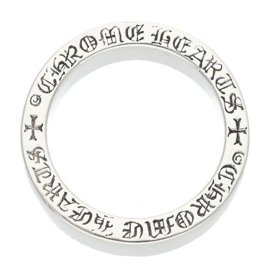 Chrome Hearts Spacer Pln Plain Silver Ring