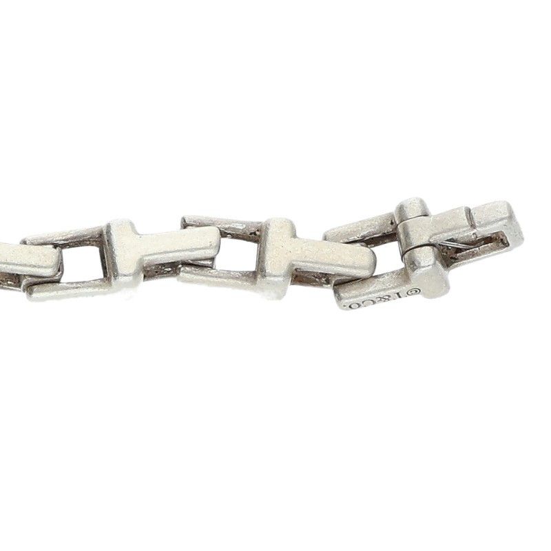 Tiffany & Co T Chain Silver Necklace — view 4