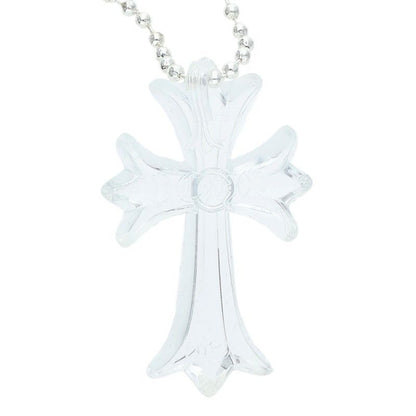Chrome Hearts Rubber CH Crs Sml Small CH Cross Silicone Necklace — view 3