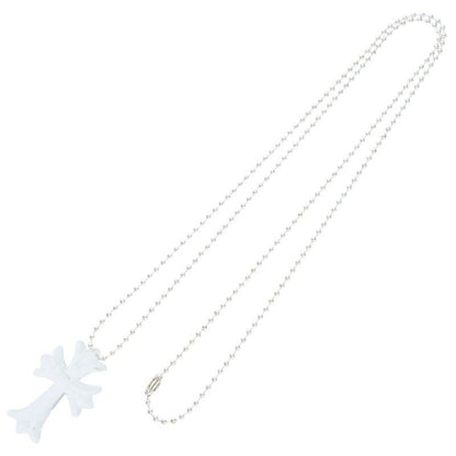 Chrome Hearts Rubber CH Crs Sml Small CH Cross Silicone Necklace — view 2