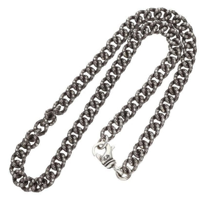 Chrome Hearts Fncy Mini Extra Fancy Silver Necklace — view 2