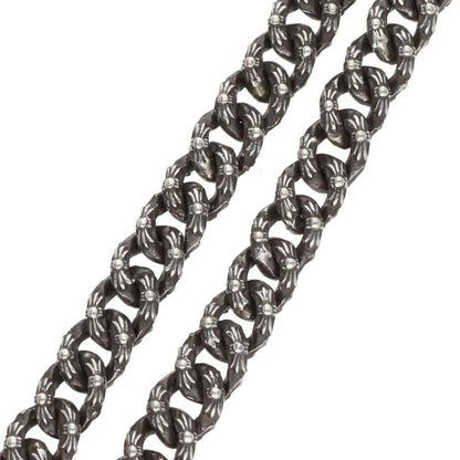 Chrome Hearts Fncy Mini Extra Fancy Silver Necklace — view 5
