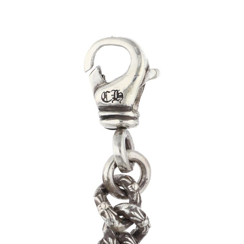 Chrome Hearts Fncy Mini Extra Fancy Silver Necklace — view 3