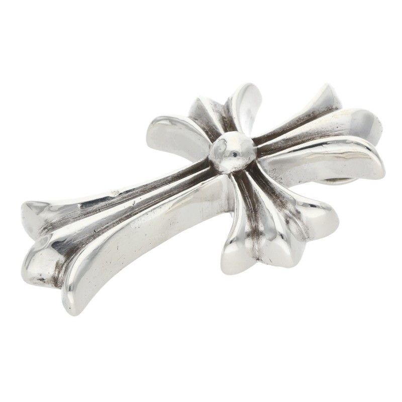 Chrome Hearts CH Crs Sml Small CH Cross Silver Pendant — view 5