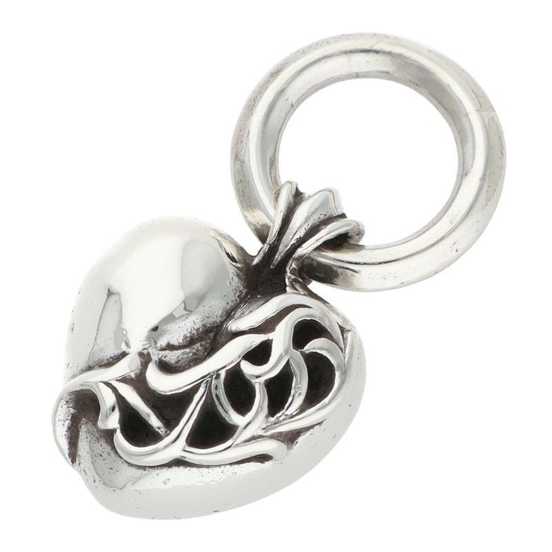 Chrome Heart Pendant Silver