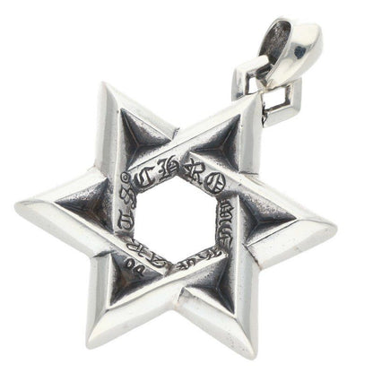Chrome Hearts Star of David LG Large of Pendant Silver — view 2