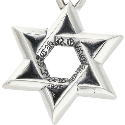Chrome Hearts Star of David LG Large of Pendant Silver — view 3