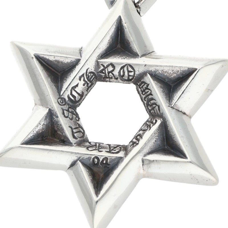 Chrome Hearts Star of David LG Large of Pendant Silver — view 4
