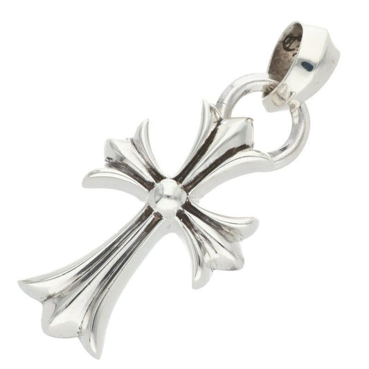 Chrome Hearts CH Crs Sml Bale Small CH Cross Silver Pendant