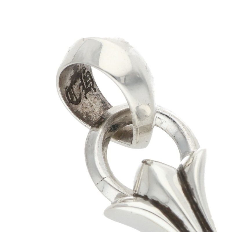 Chrome Hearts CH Crs Sml Bale Small CH Cross Silver Pendant — view 3