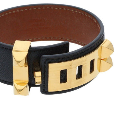 Hermes Collier de Chien 24 Epsom Leather Bracelet T2 — view 4