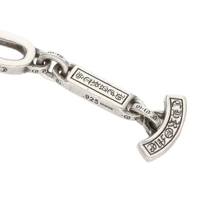 Chrome Hearts Paper Chain Silver Bracelet — view 4