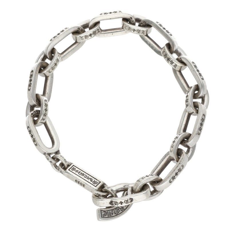 Chrome Hearts Paper Chain Silver Bracelet — view 2