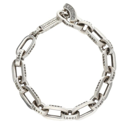 Chrome Hearts Paper Chain Silver Bracelet