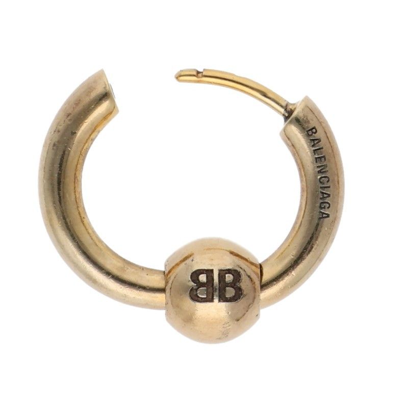 Balenciaga Ball Hoop Earrings — view 4