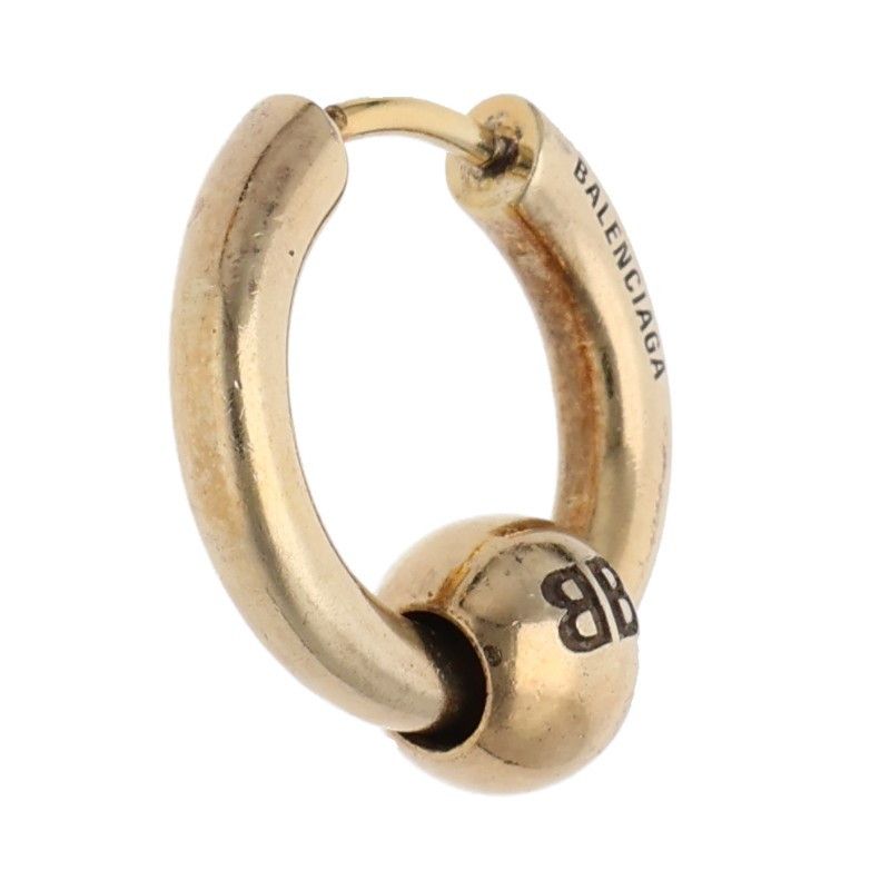 Balenciaga Ball Hoop Earrings — view 3