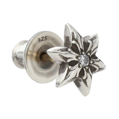 Chrome Hearts CO Star Dmnd Stud Silver Earrings — view 5