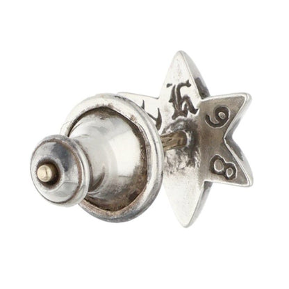 Chrome Hearts CO Star Dmnd Stud Silver Earrings — view 2