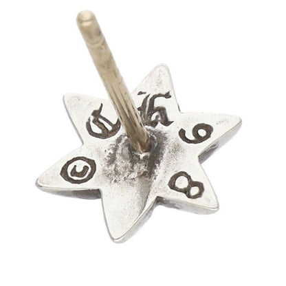 Chrome Hearts CO Star Dmnd Stud Silver Earrings — view 3
