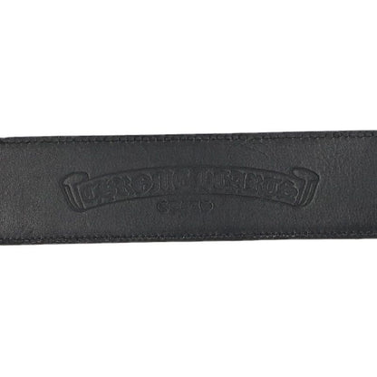 Chrome Hearts 1.5 Strap Scroll Rebe Roulis Betts Leather Belt 32 — view 3
