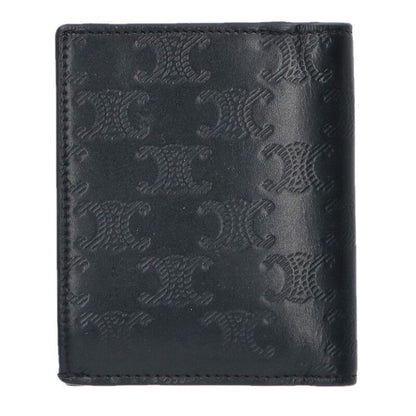 Celine Triomphe Logo Embossed Compact Wallet — view 2