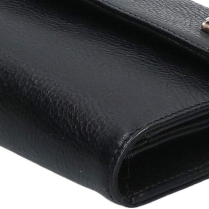Chrome Hearts Wave Cross Ball Button Leather Wallet — view 4