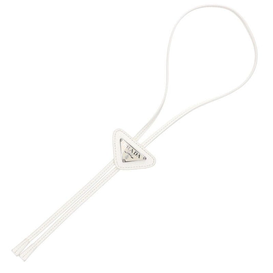 Prada Loupe Tie White