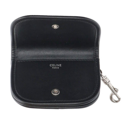 Celine Nano Besace Triomphe Shiny Calfskin Key Ring Card Case — view 2
