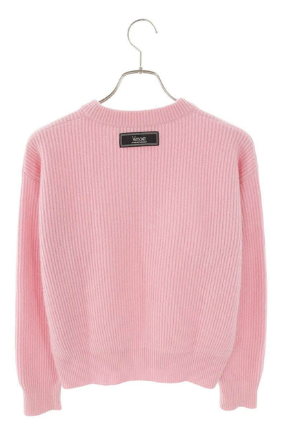 Versace Front Logo Embroidery Knit 36 Sweater — view 2